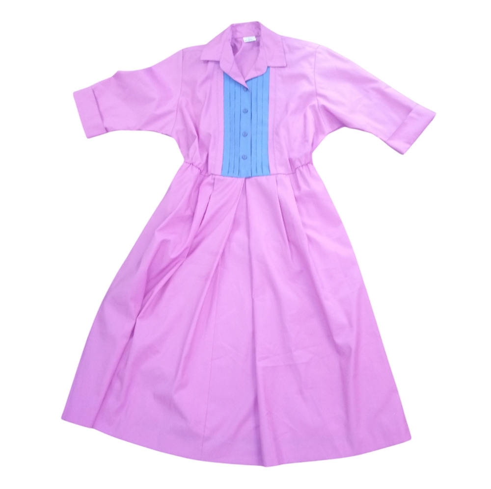 Vintage purple diner dress size S